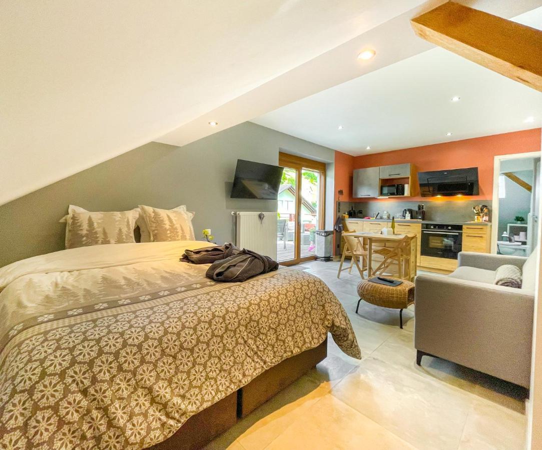 Gite Du Silberwald Charmant Gite Avec Spa - Jacuzzi , Acces Privatif Stosswihr Exterior foto